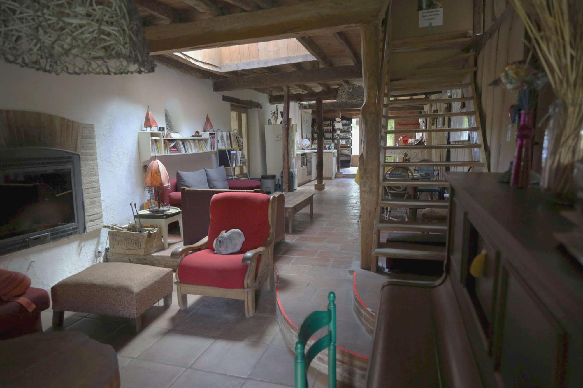 Auberge de jeunesse Le Grangé à Giscaro Extérieur photo